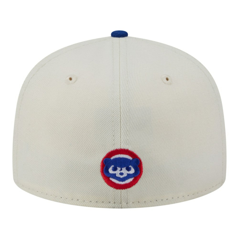 Chicago Cubs New Era Two-Tone Stitch 59FIFTY Fitted Hat Outlet