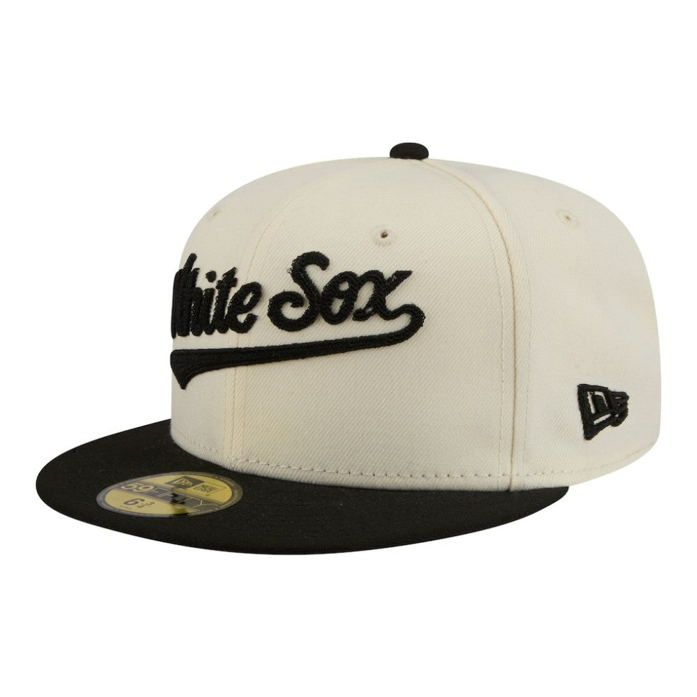 Chicago White Sox New Era Two-Tone Stitch 59FIFTY Fitted Hat for sale