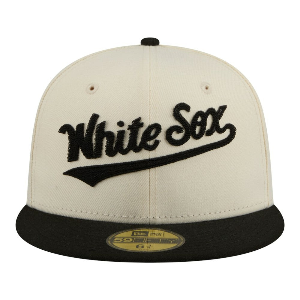 Chicago White Sox New Era Two-Tone Stitch 59FIFTY Fitted Hat for sale