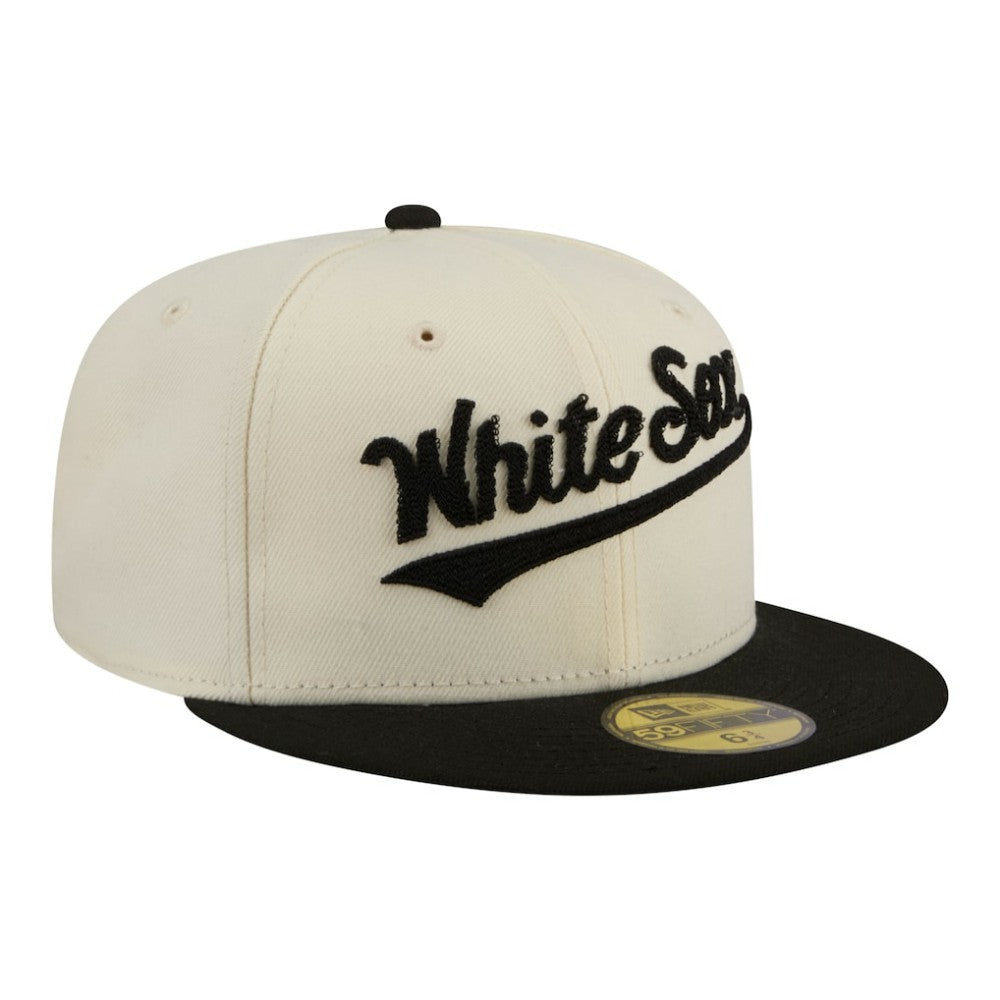 Chicago White Sox New Era Two-Tone Stitch 59FIFTY Fitted Hat for sale