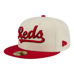 Cincinnati Reds New Era Two-Tone Stitch 59FIFTY Fitted Hat Discount