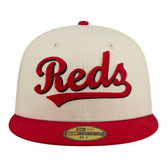 Cincinnati Reds New Era Two-Tone Stitch 59FIFTY Fitted Hat Discount