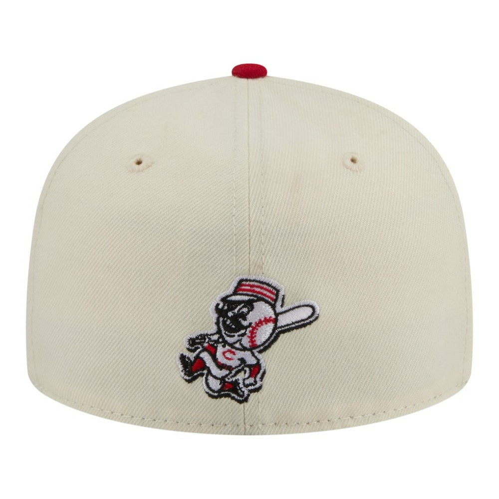 Cincinnati Reds New Era Two-Tone Stitch 59FIFTY Fitted Hat Discount