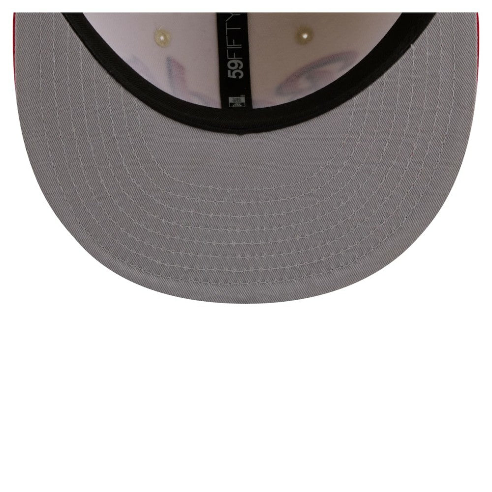 Cincinnati Reds New Era Two-Tone Stitch 59FIFTY Fitted Hat Discount