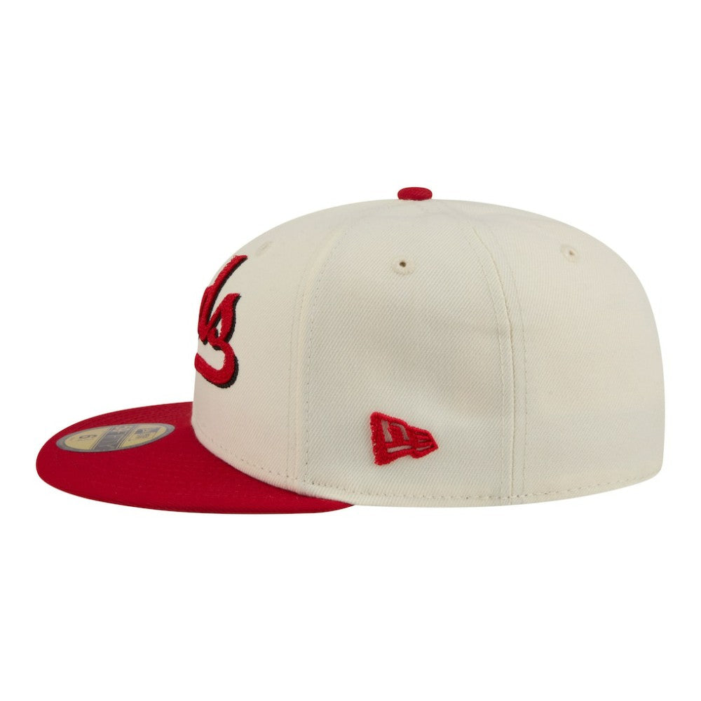 Cincinnati Reds New Era Two-Tone Stitch 59FIFTY Fitted Hat Discount