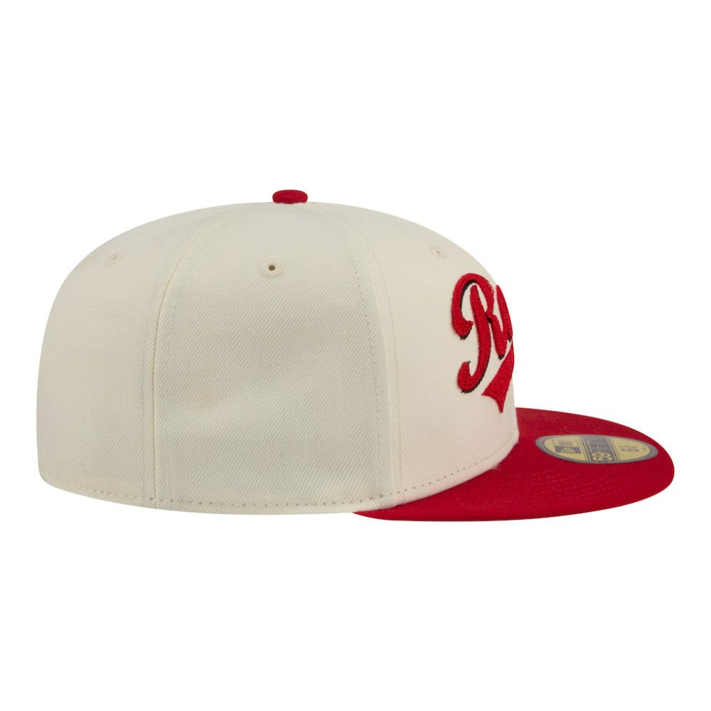 Cincinnati Reds New Era Two-Tone Stitch 59FIFTY Fitted Hat Discount