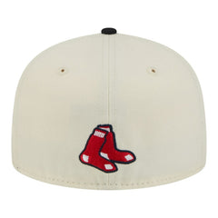 Boston Red Sox New Era Two-Tone Stitch 59FIFTY Fitted Hat Outlet