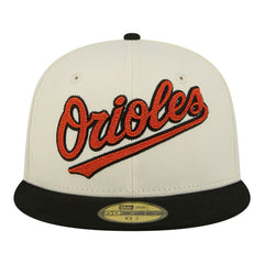 Baltimore Orioles New Era Two-Tone Stitch 59FIFTY Fitted Hat for sale