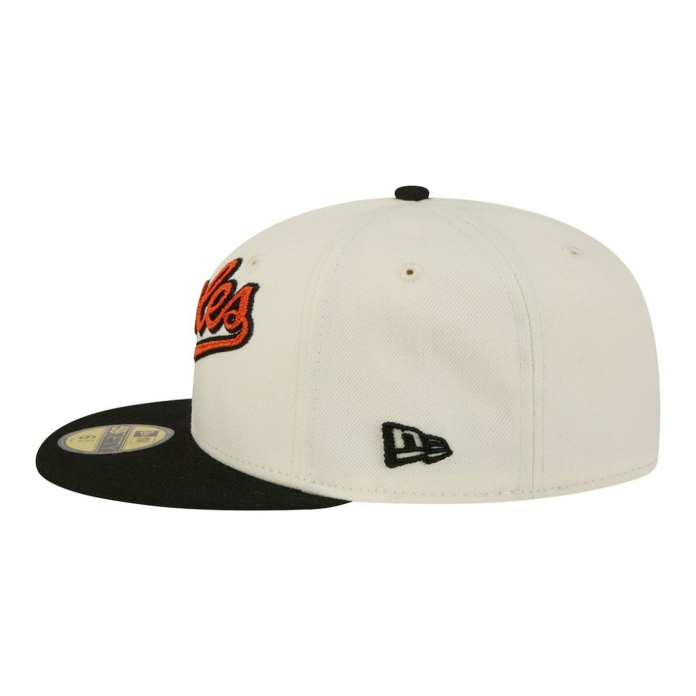 Baltimore Orioles New Era Two-Tone Stitch 59FIFTY Fitted Hat for sale