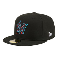 Miami Marlins New Era Hidden Hit 59FIFTY Fitted Hat Outlet