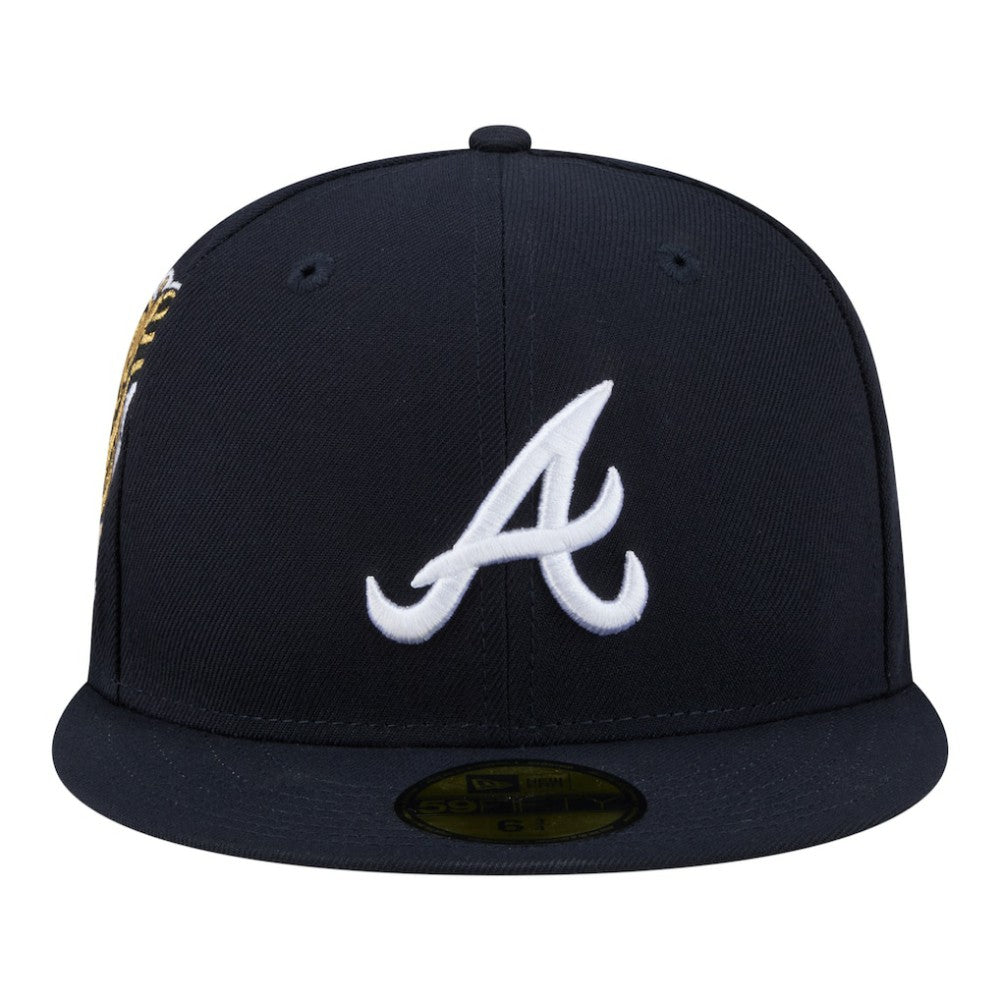 Atlanta Braves New Era Hidden Hit 59FIFTY Fitted Hat Discount