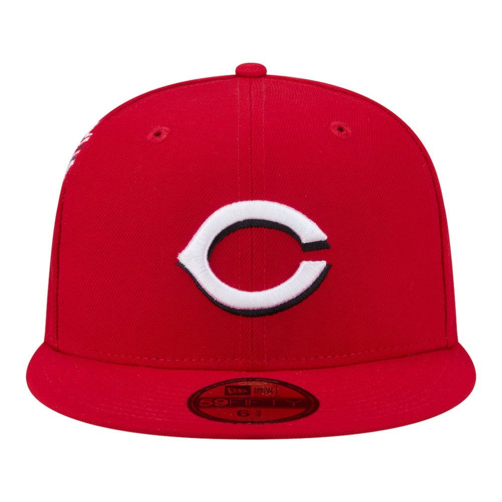 Cincinnati Reds New Era Hidden Hit 59FIFTY Fitted Hat Discount