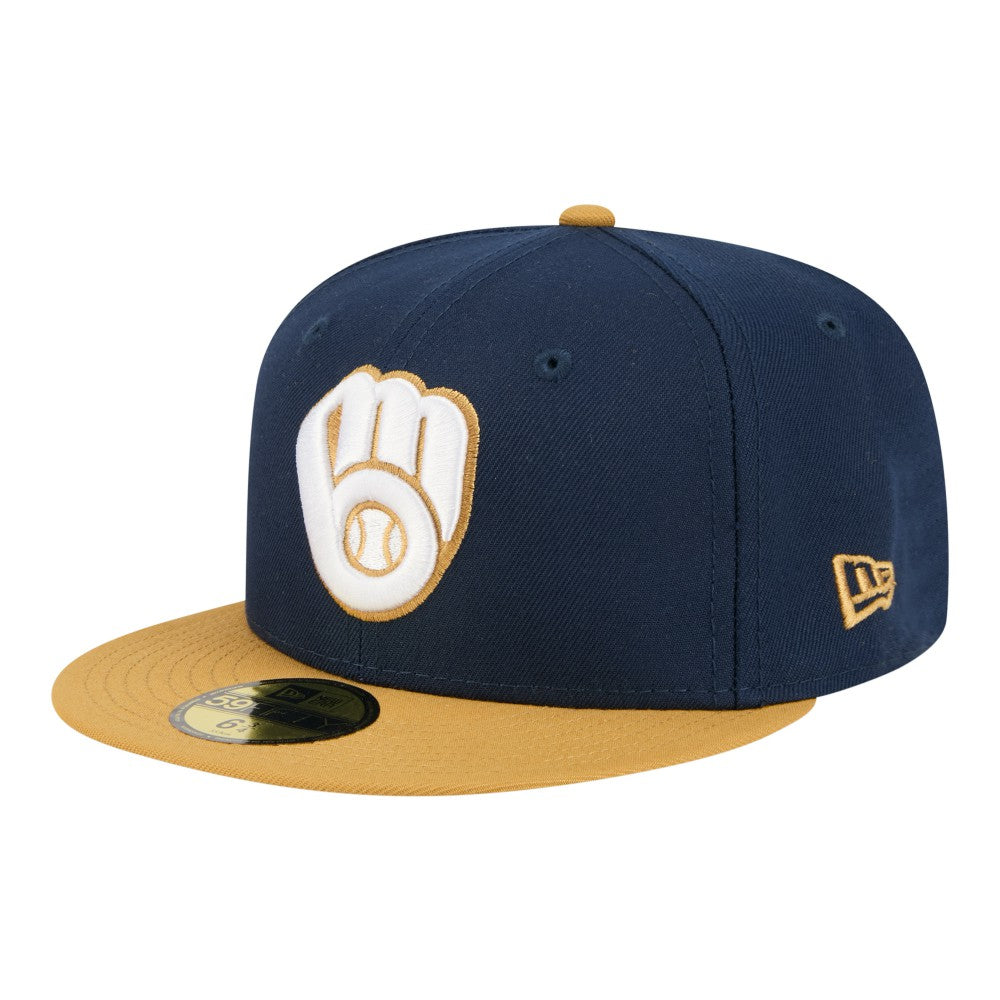 Milwaukee Brewers New Era Two-Tone Color Pack 59FIFTY Fitted Hat for sale