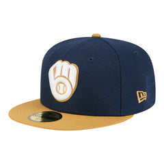 Milwaukee Brewers New Era Two-Tone Color Pack 59FIFTY Fitted Hat for sale