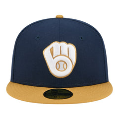 Milwaukee Brewers New Era Two-Tone Color Pack 59FIFTY Fitted Hat for sale