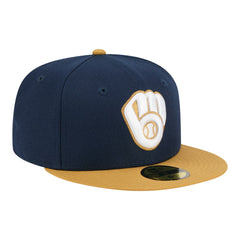Milwaukee Brewers New Era Two-Tone Color Pack 59FIFTY Fitted Hat for sale