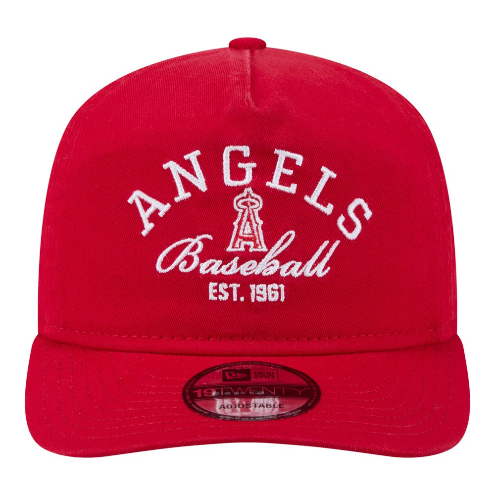 Los Angeles Angels New Era Stacked 19TWENTY Adjustable Hat for sale