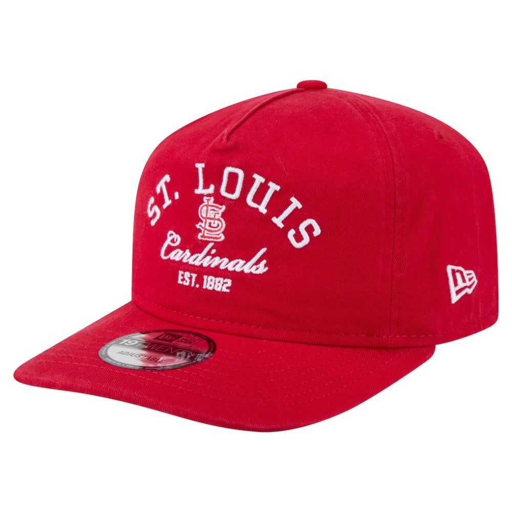 St. Louis Cardinals New Era Stacked 19TWENTY Adjustable Hat Outlet
