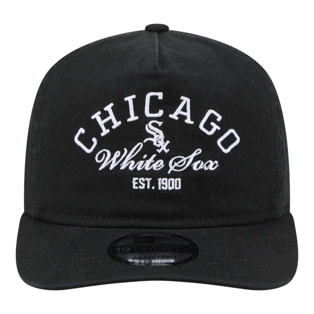 Chicago White Sox New Era Stacked 19TWENTY Adjustable Hat Outlet