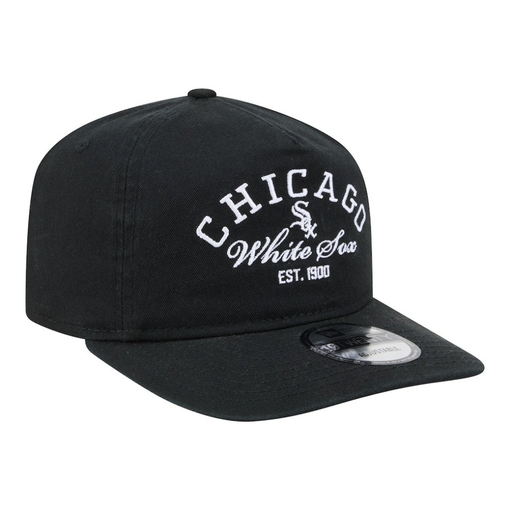 Chicago White Sox New Era Stacked 19TWENTY Adjustable Hat Outlet