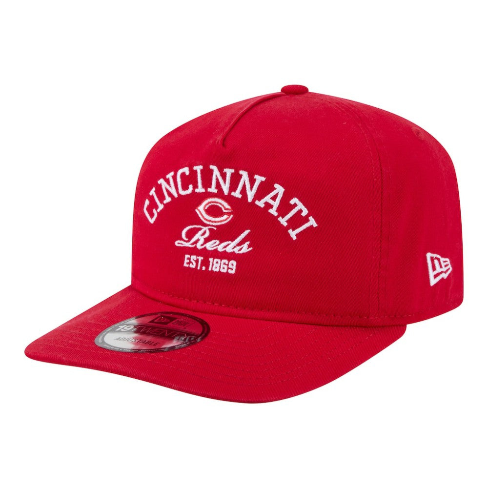 Cincinnati Reds New Era Stacked 19TWENTY Adjustable Hat Outlet