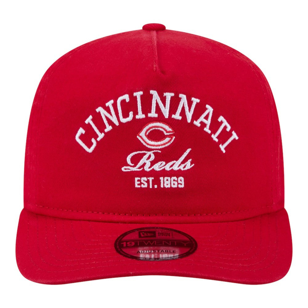 Cincinnati Reds New Era Stacked 19TWENTY Adjustable Hat Outlet