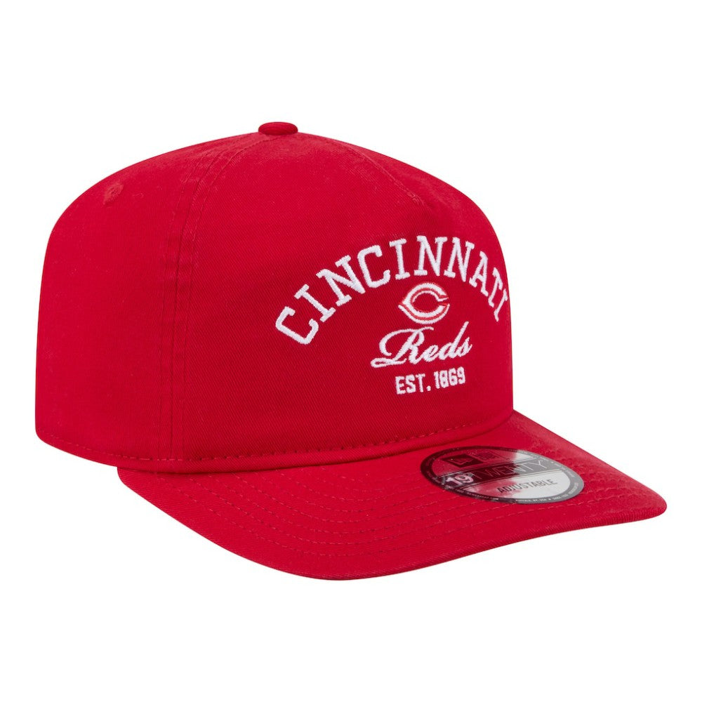 Cincinnati Reds New Era Stacked 19TWENTY Adjustable Hat Outlet