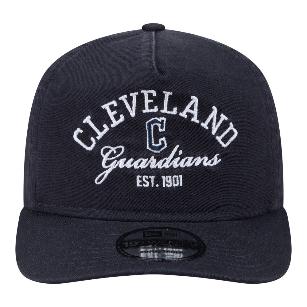 Cleveland Guardians New Era Stacked 19TWENTY Adjustable Hat Sale
