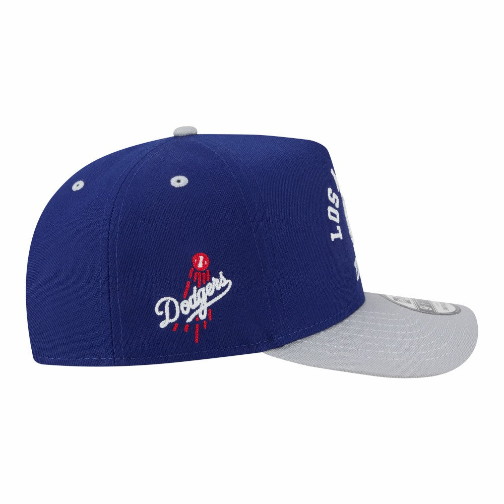 Los Angeles Dodgers New Era Arched A-Frame 9FIFTY Adjustable Hat Sale