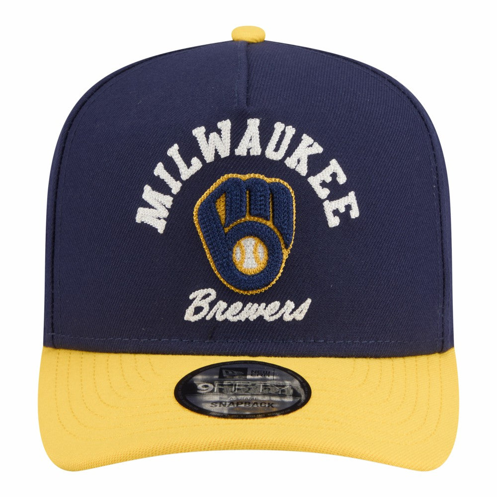Milwaukee Brewers New Era Arched A-Frame 9FIFTY Adjustable Hat Near Me