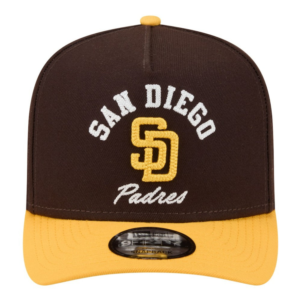 San Diego Padres New Era Arched A-Frame 9FIFTY Adjustable Hat Online