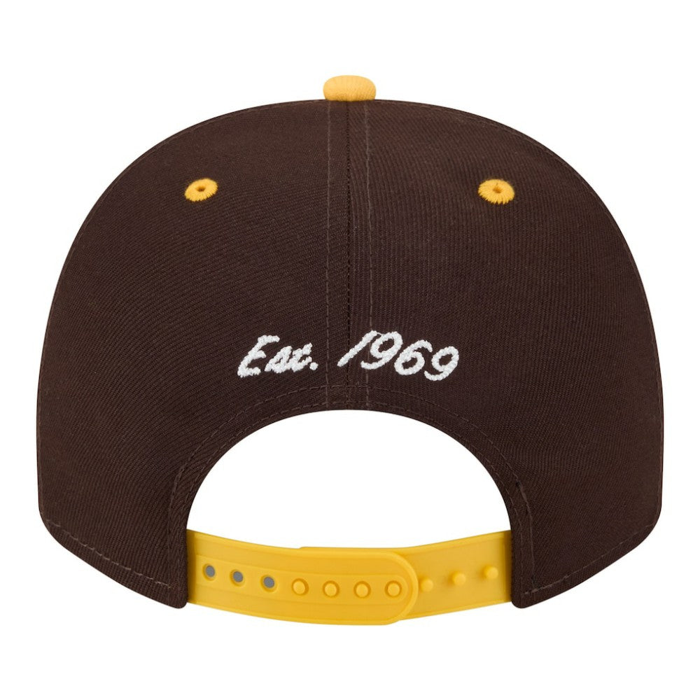 San Diego Padres New Era Arched A-Frame 9FIFTY Adjustable Hat Online
