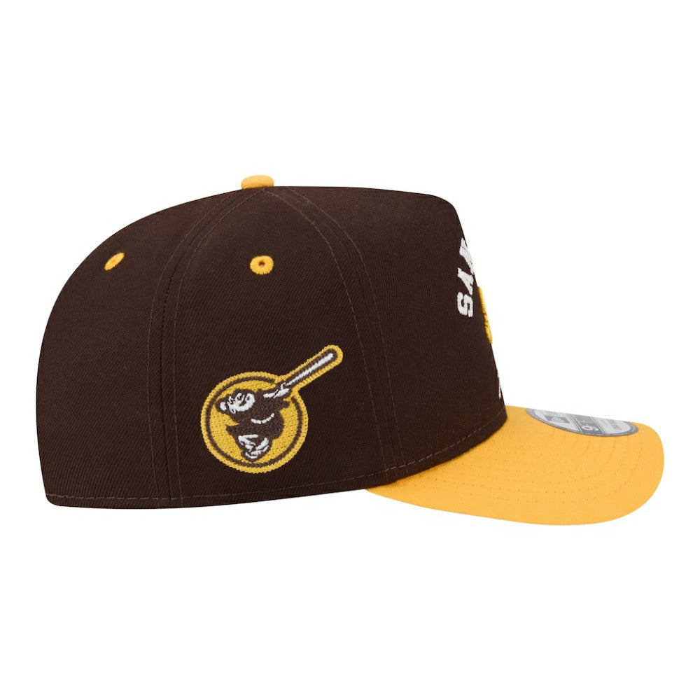 San Diego Padres New Era Arched A-Frame 9FIFTY Adjustable Hat Online