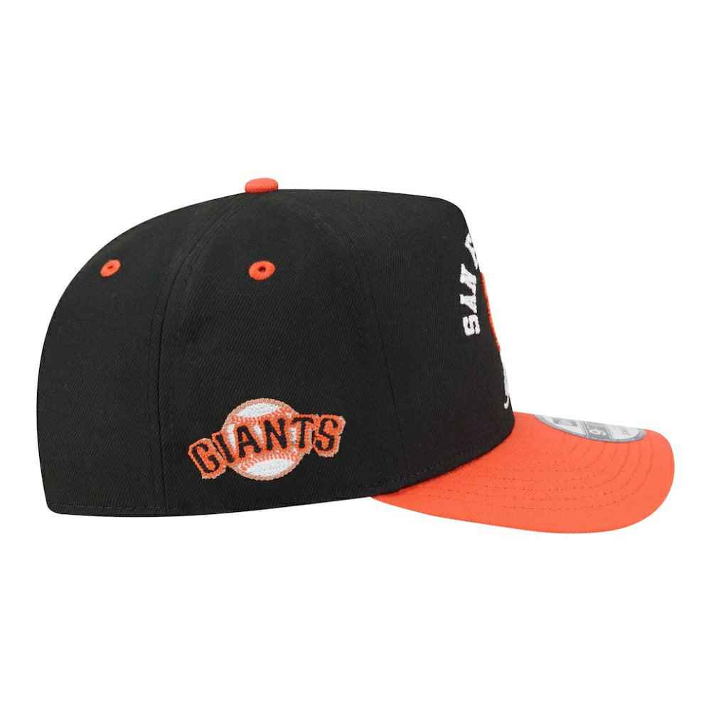 San Francisco Giants New Era Arched A-Frame 9FIFTY Adjustable Hat Discount