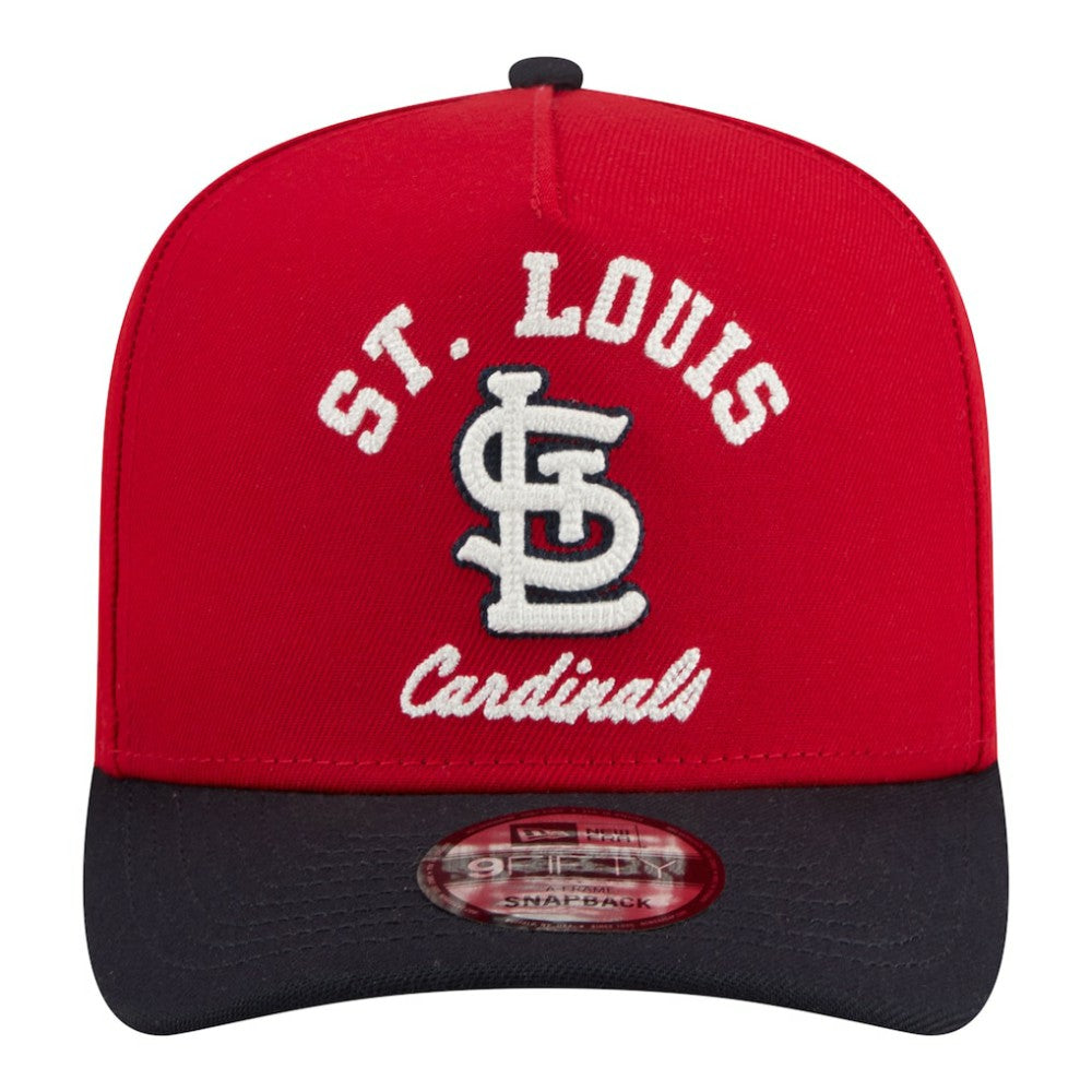 St. Louis Cardinals New Era Arched A-Frame 9FIFTY Adjustable Hat for sale