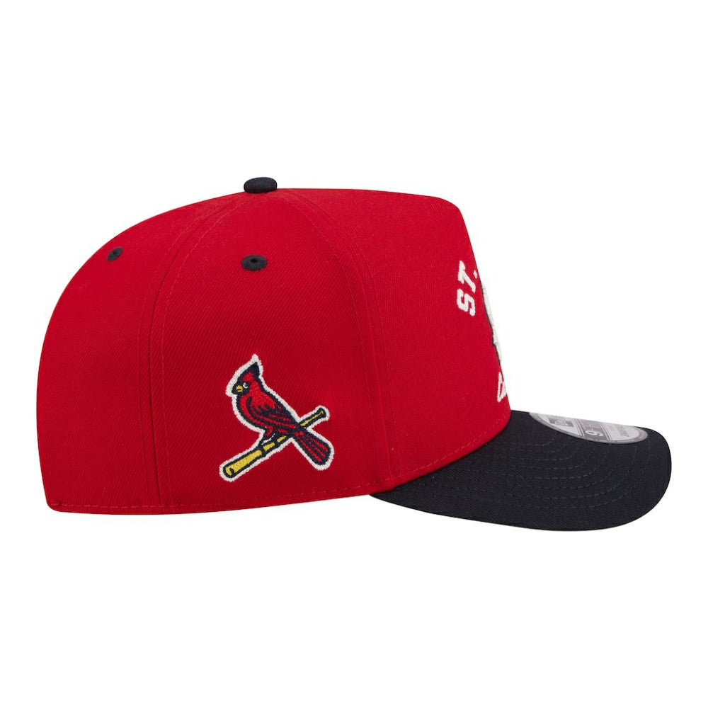St. Louis Cardinals New Era Arched A-Frame 9FIFTY Adjustable Hat for sale
