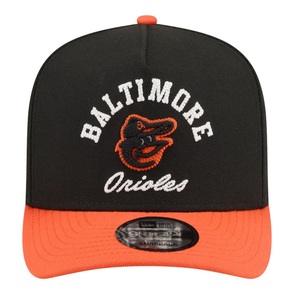Baltimore Orioles New Era Arched A-Frame 9FIFTY Adjustable Hat Discount