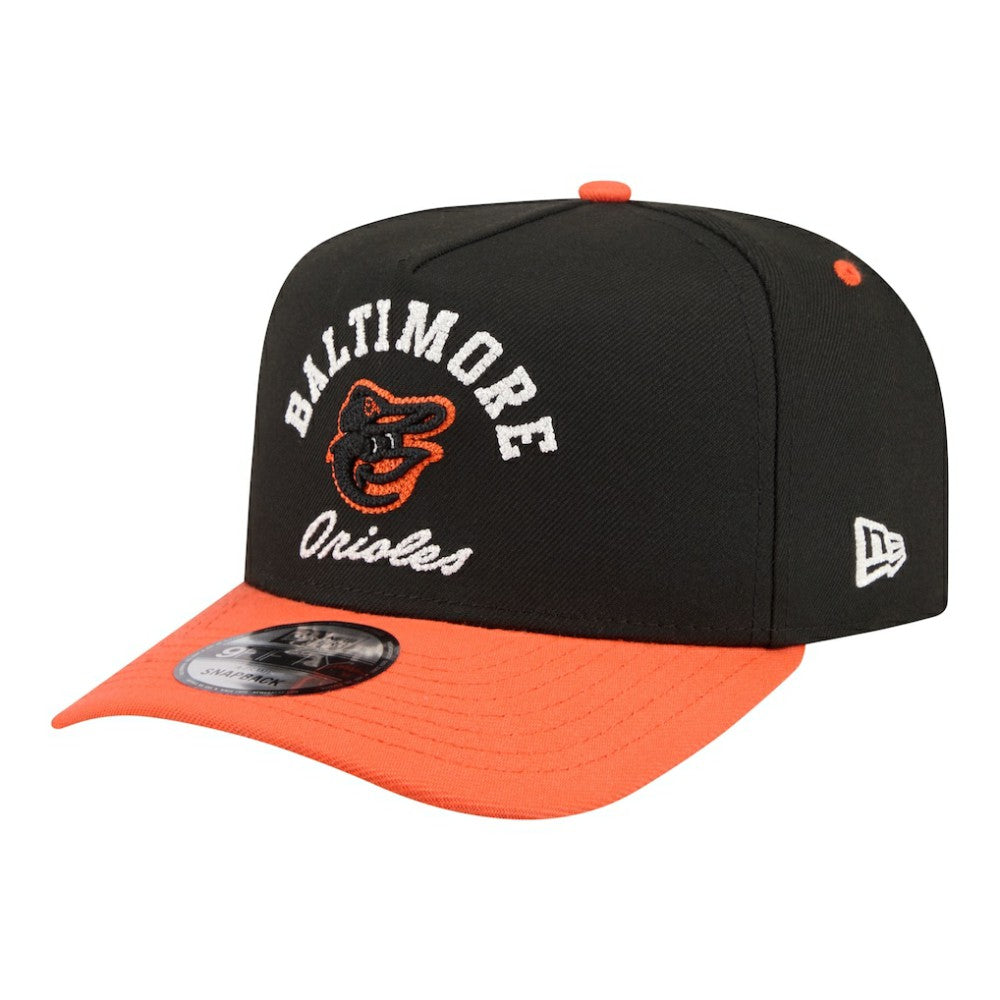 Baltimore Orioles New Era Arched A-Frame 9FIFTY Adjustable Hat Discount