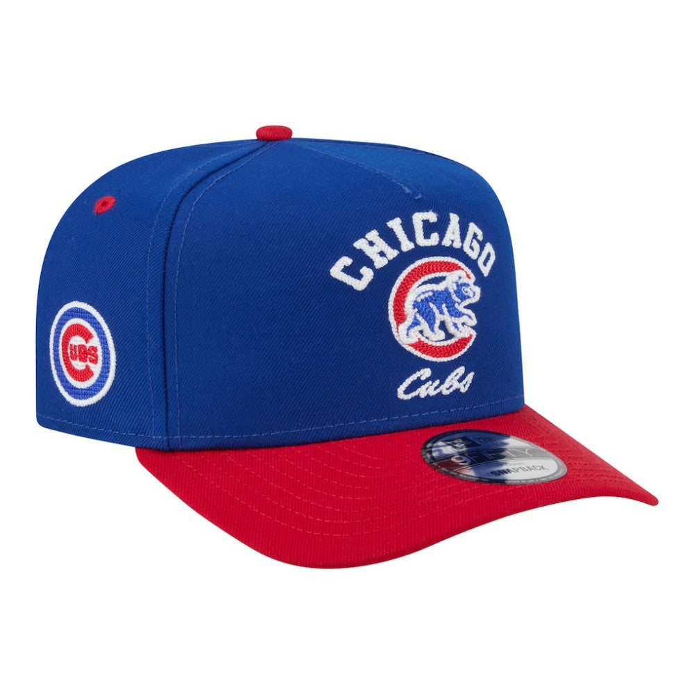 Chicago Cubs New Era Arched A-Frame 9FIFTY Adjustable Hat Discount