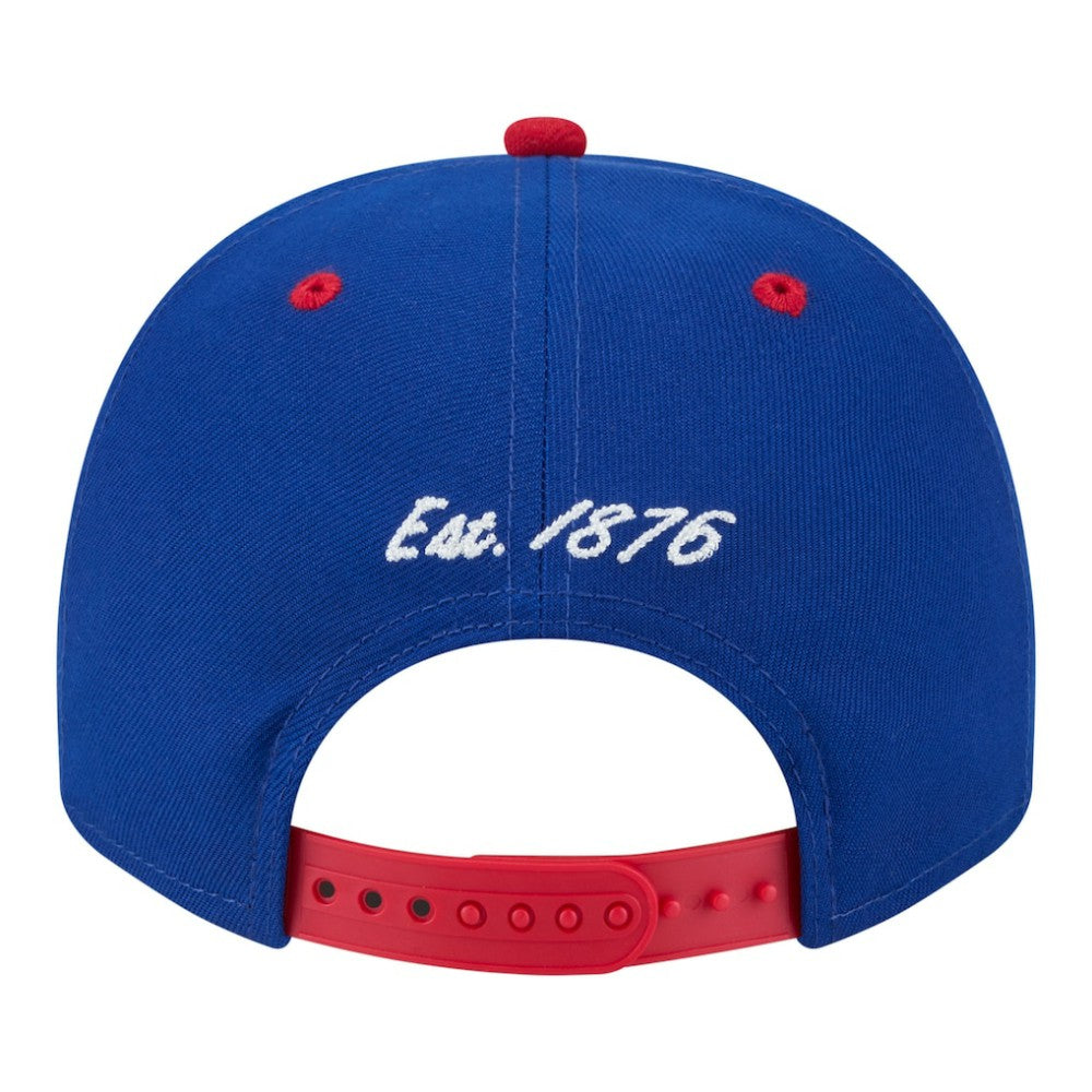 Chicago Cubs New Era Arched A-Frame 9FIFTY Adjustable Hat Discount