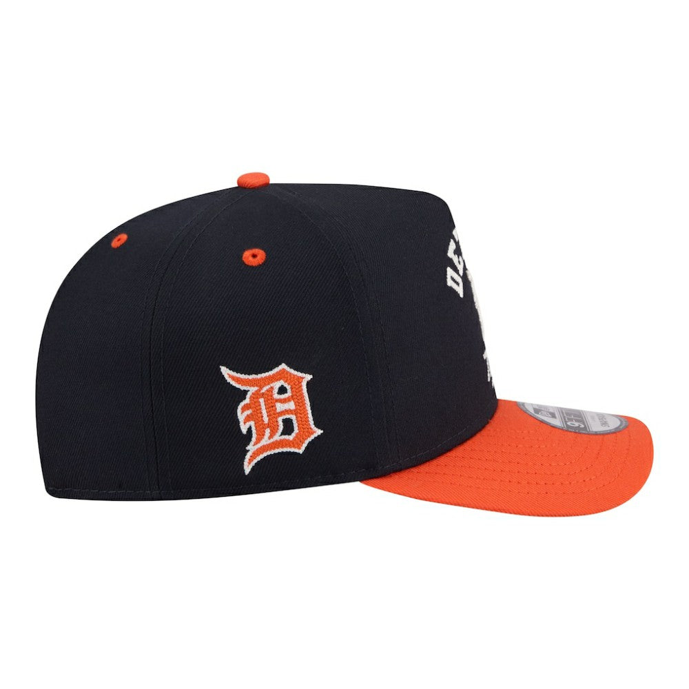 Detroit Tigers New Era Arched A-Frame 9FIFTY Adjustable Hat for sale