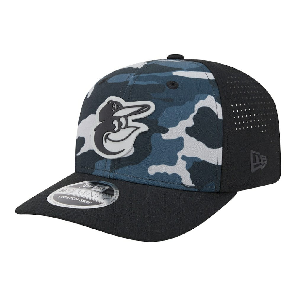 Baltimore Orioles New Era Tonal Camo 9SEVENTY Stretch-Snap Hat for sale