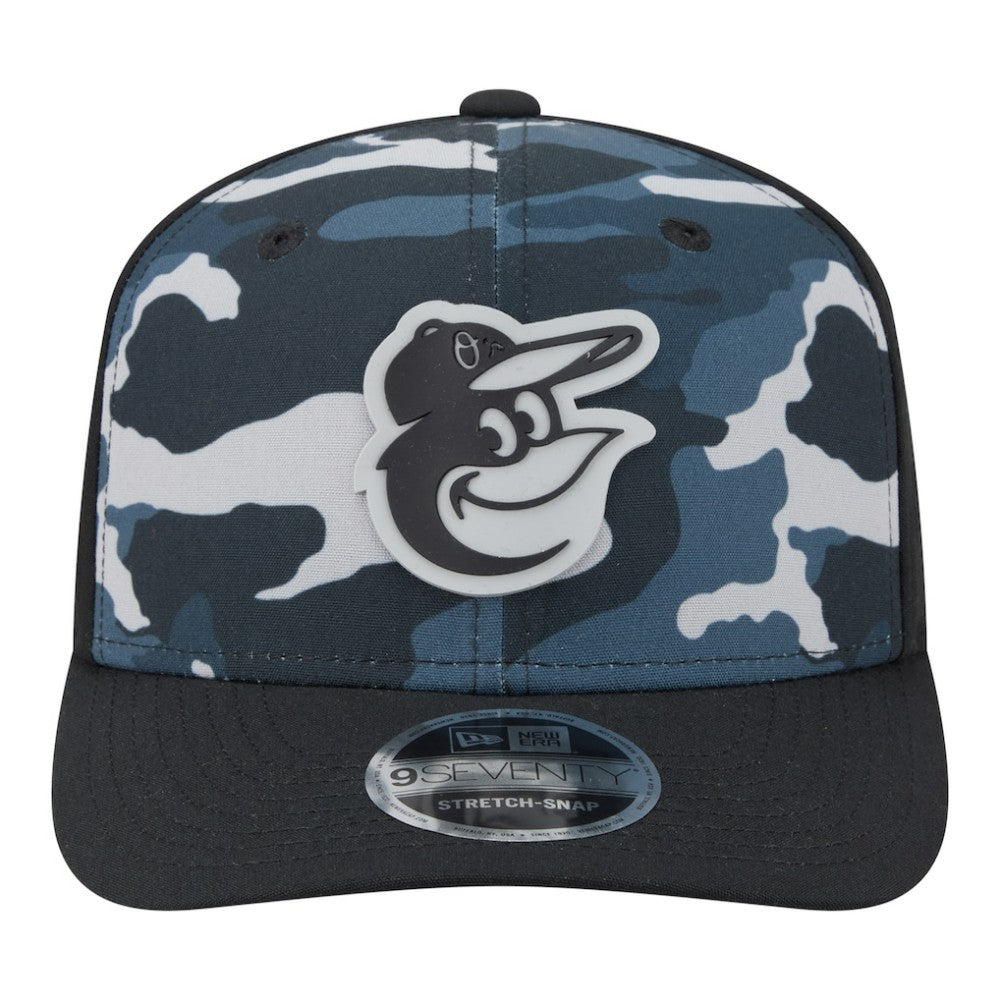 Baltimore Orioles New Era Tonal Camo 9SEVENTY Stretch-Snap Hat for sale