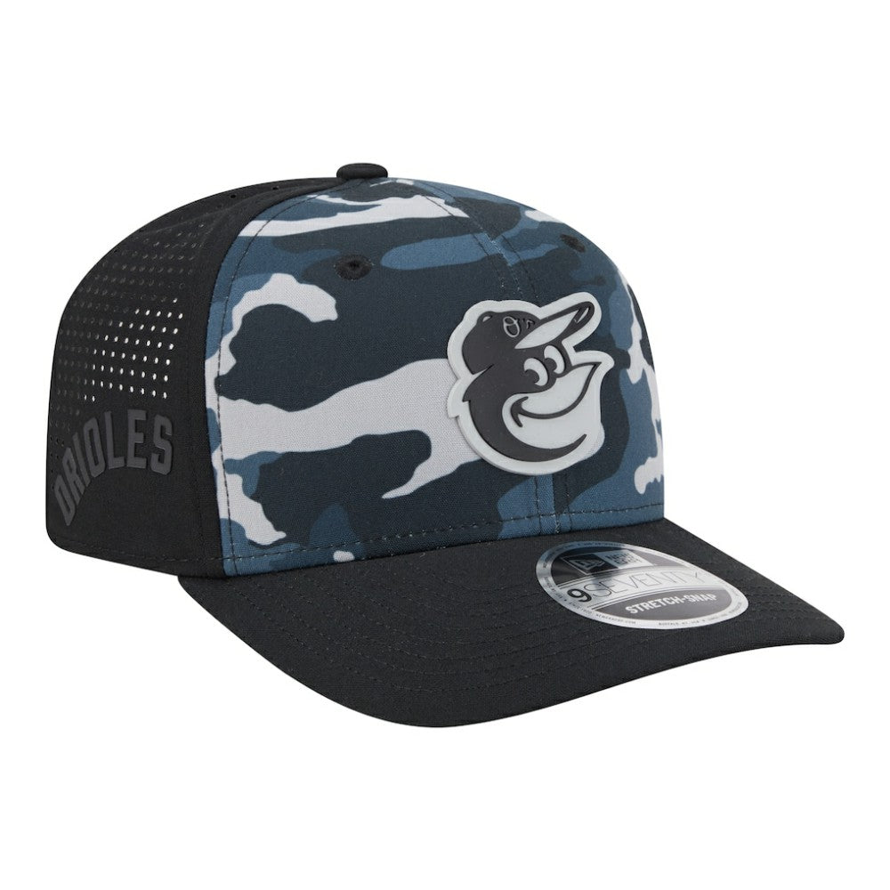 Baltimore Orioles New Era Tonal Camo 9SEVENTY Stretch-Snap Hat for sale