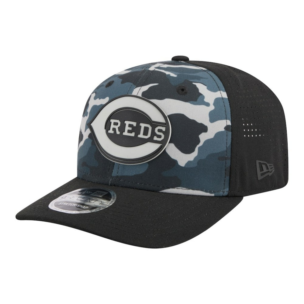 Cincinnati Reds New Era Tonal Camo 9SEVENTY Stretch-Snap Hat Online