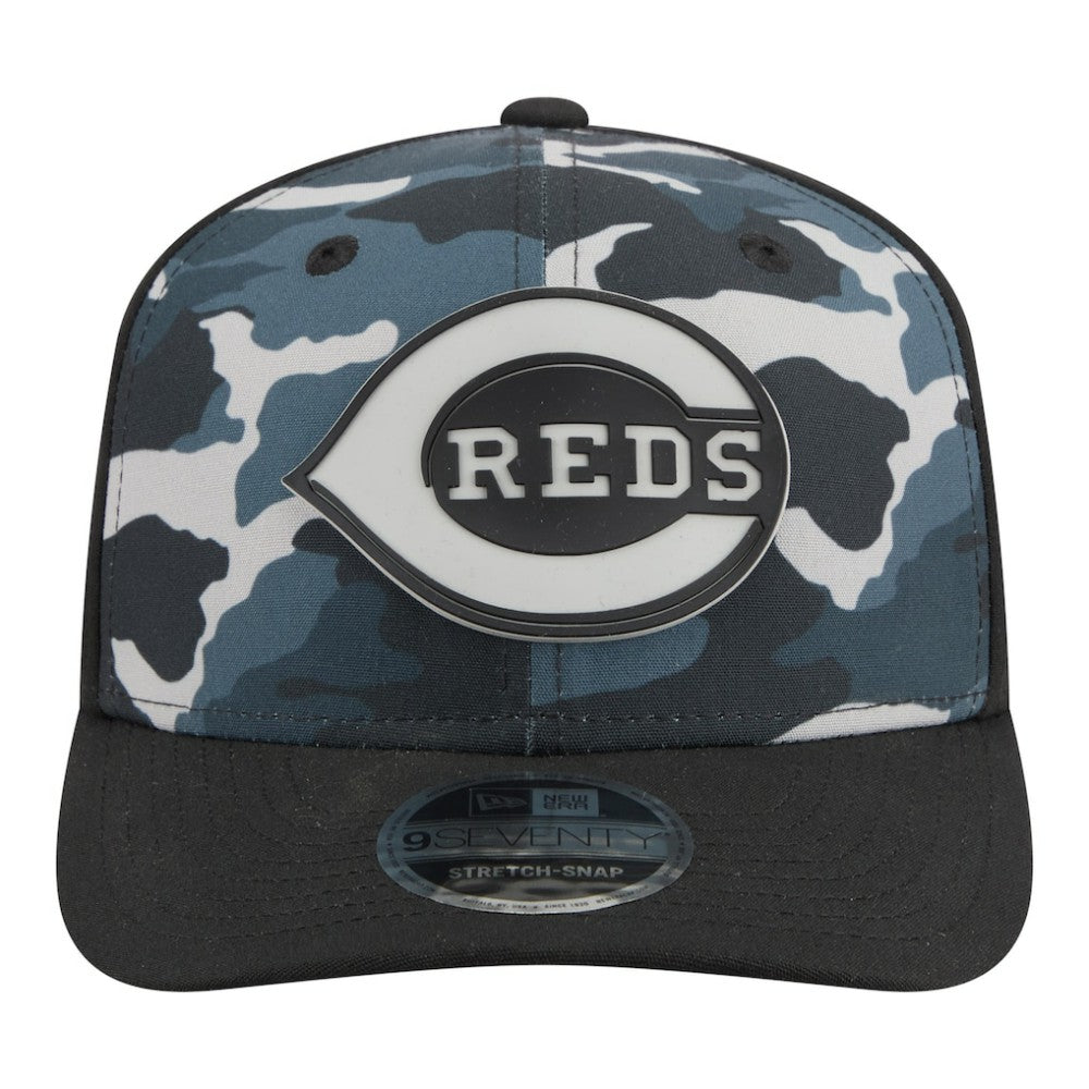 Cincinnati Reds New Era Tonal Camo 9SEVENTY Stretch-Snap Hat Online