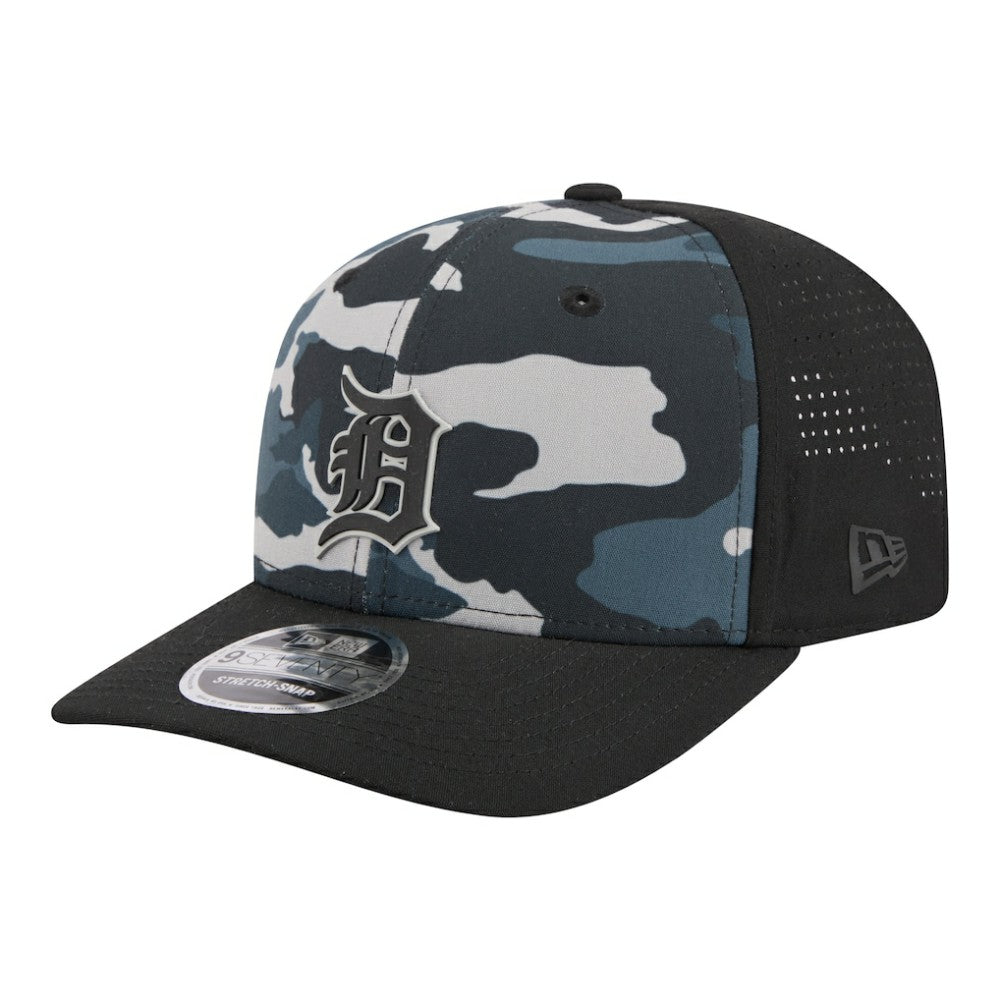 Detroit Tigers New Era Tonal Camo 9SEVENTY Stretch-Snap Hat for sale