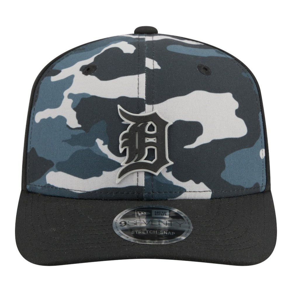 Detroit Tigers New Era Tonal Camo 9SEVENTY Stretch-Snap Hat for sale