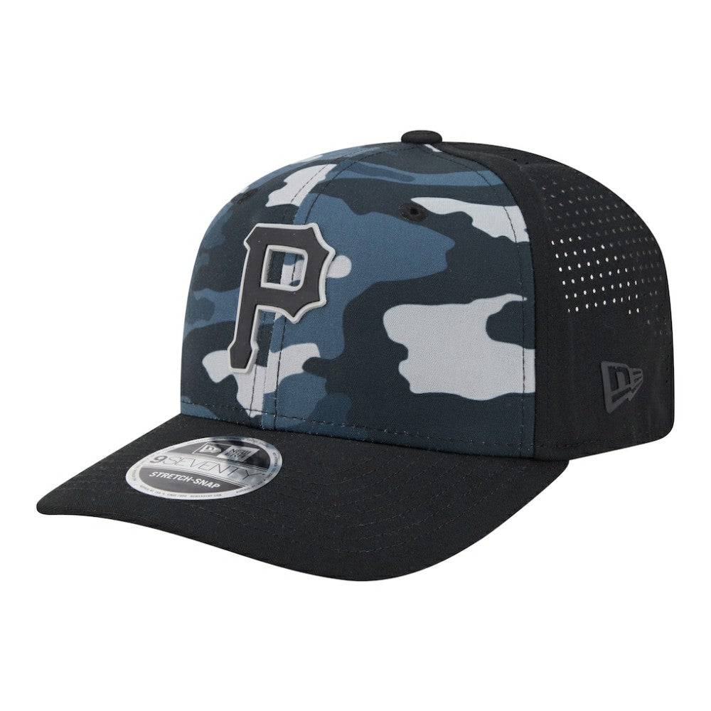Pittsburgh Pirates New Era Tonal Camo 9SEVENTY Stretch-Snap Hat Near Me
