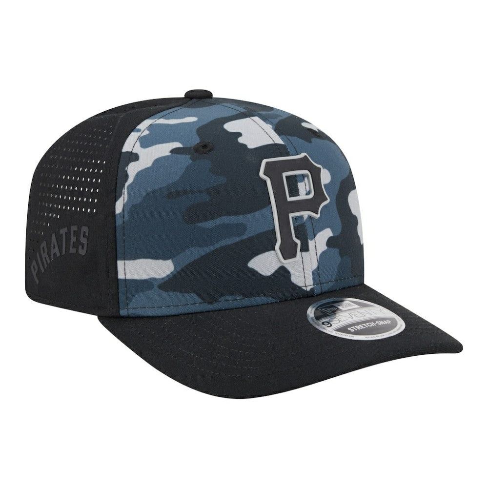 Pittsburgh Pirates New Era Tonal Camo 9SEVENTY Stretch-Snap Hat Near Me